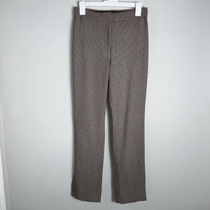 Babaton Atelier Numero brown houndstooth pants